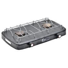 Doppelbrenner Portable Camping Gas BBQ Herd